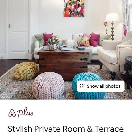 Stylish Room With Private Bath & Terrace In Super Central Clapham Junction Minutes From Victoria, Waterloo London Exterior photo